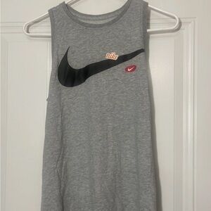 Nike Heather Gray Dri-FIT Tee XS